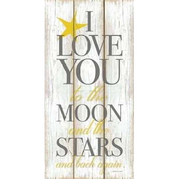 Stephanie Marrott Art  The Moon Poster Print by Stephanie Marrott, 10 x 20 - Small
