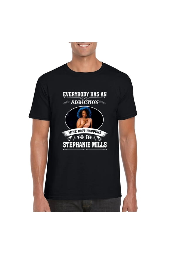 Stephanie Mills R&B Soul Singer Fan Happens To Be My Fave T-Shirt, for men & women, up to size 5XL