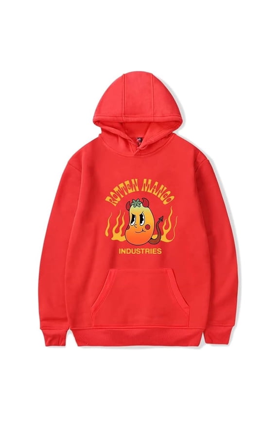Stephanie Soo Merch Rotten Mango Unisex Long-sleeved Casual Pullover Hoodie