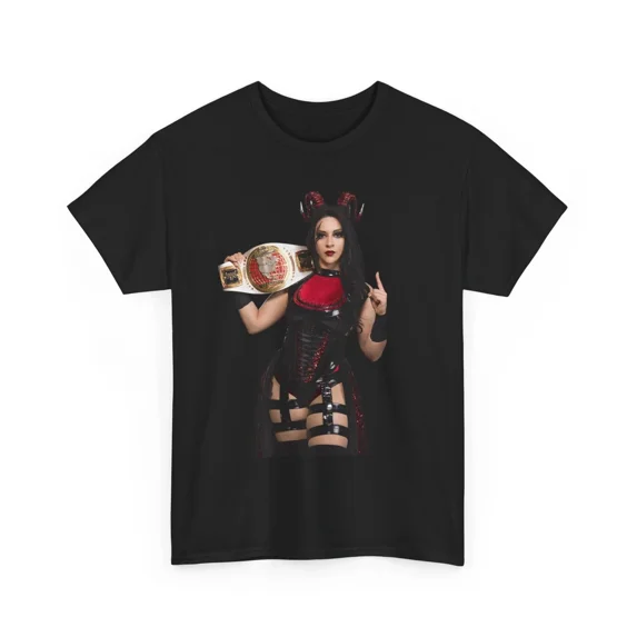 Stephanie Vaquer T-Shirt, Vintage Wrestling Shirt, For WWE Fan,Black color,size XL