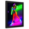 thumbnail image 1 of Stephen Chambers 11x14 Black Modern Wood Framed Wall Art Titled - Neon Venus 35, 1 of 6