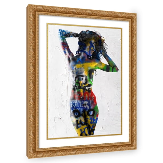 Stephen Chambers 11x14 Gold Ornate Wood Framed With Double Matting Wall Art Titled - Muse