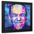 thumbnail image 1 of Stephen Chambers 12x12 Black Modern Wood Framed Wall Art Titled - Gilbert Gottfried, 1 of 6