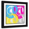 thumbnail image 1 of Stephen Chambers 12x12 Black Ornate Wood Framed With Double Matting Wall Art Titled - At White, 1 of 6