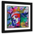 thumbnail image 1 of Stephen Chambers 12x12 Black Ornate Wood Framed With Double Matting Wall Art Titled - Liberty Three, 1 of 6