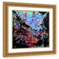 thumbnail image 1 of Stephen Chambers 12x12 Gold Ornate Wood Framed With Double Matting Wall Art Titled - Dragon, 1 of 6