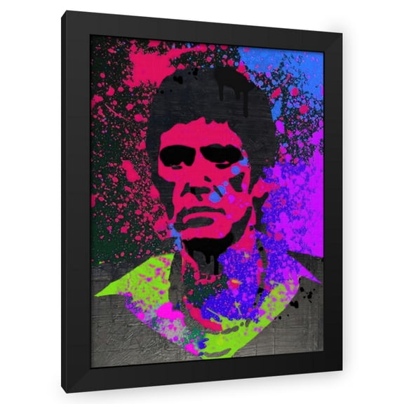 Stephen Chambers 12x14 Black Modern Wood Framed Wall Art Titled - Scarface