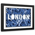 thumbnail image 1 of Stephen Chambers 14x12 Black Ornate Wood Framed With Double Matting Wall Art Titled - Love London, 1 of 6