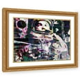 thumbnail image 1 of Stephen Chambers 14x12 Gold Ornate Wood Framed With Double Matting Wall Art Titled - Nasa John Glenn, 1 of 6