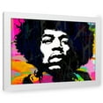 thumbnail image 1 of Stephen Chambers 14x12 White Modern Wood Framed Wall Art Titled - Hendrix, 1 of 6