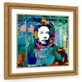 thumbnail image 1 of Stephen Chambers 15x15 Gold Ornate Wood Framed With Double Matting Wall Art Titled - Mars Man, 1 of 6