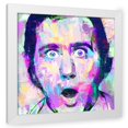 thumbnail image 1 of Stephen Chambers 15x15 White Modern Wood Framed Wall Art Titled - Andy Kaufman, 1 of 6
