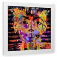 thumbnail image 1 of Stephen Chambers 15x15 White Modern Wood Framed Wall Art Titled - Funky Tut, 1 of 6
