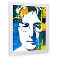 thumbnail image 1 of Stephen Chambers 15x18 White Modern Wood Framed Wall Art Titled - Lennon, 1 of 6