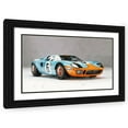 thumbnail image 1 of Stephen Chambers 18x13 Black Ornate Wood Framed With Double Matting Wall Art Titled - Ford Gt, 1 of 6
