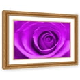 thumbnail image 1 of Stephen Chambers 18x13 Gold Ornate Wood Framed With Double Matting Wall Art Titled - Flower8, 1 of 6
