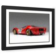 thumbnail image 1 of Stephen Chambers 18x15 Black Ornate Wood Framed With Double Matting Wall Art Titled - Ferrari 330P4 2, 1 of 6