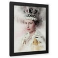 thumbnail image 1 of Stephen Chambers 18x24 Black Modern Wood Framed Wall Art Titled - Coronation Day Watercolor, 1 of 6