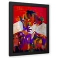 thumbnail image 1 of Stephen Chambers 19x24 Black Modern Wood Framed Wall Art Titled - Smokerman, 1 of 6
