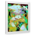 thumbnail image 1 of Stephen Chambers 19x24 White Modern Wood Framed Wall Art Titled - Michelangelo David Torso, 1 of 6