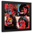 thumbnail image 1 of Stephen Chambers 20x20 Black Modern Wood Framed Wall Art Titled - Beatles Let It Be 2, 1 of 6