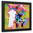thumbnail image 1 of Stephen Chambers 20x20 Black Modern Wood Framed Wall Art Titled - Love Horse, 1 of 6