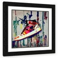 thumbnail image 1 of Stephen Chambers 20x20 Black Ornate Wood Framed With Double Matting Wall Art Titled - Air Jordan 1, 1 of 6