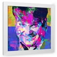 thumbnail image 1 of Stephen Chambers 20x20 White Modern Wood Framed Wall Art Titled - Chris Farley, 1 of 6