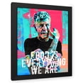 thumbnail image 1 of Stephen Chambers 20x24 Black Modern Wood Framed Wall Art Titled - Food Is, 1 of 6