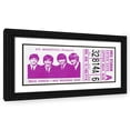 thumbnail image 1 of Stephen Chambers 24x12 Black Ornate Wood Framed With Double Matting Wall Art Titled - Shea Ticket, 1 of 6