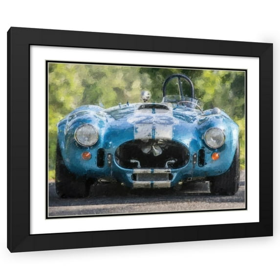 Stephen Chambers 24x19 Black Ornate Wood Framed With Double Matting Wall Art Titled - Ac Cobra 10
