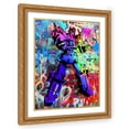 thumbnail image 1 of Stephen Chambers 25x32 Gold Ornate Wood Framed With Double Matting Wall Art Titled - Transformers, 1 of 6