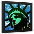 thumbnail image 1 of Stephen Chambers 26x26 Black Modern Wood Framed Wall Art Titled - Lady Liberty 1, 1 of 6