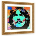 thumbnail image 1 of Stephen Chambers 26x26 Gold Ornate Wood Framed With Double Matting Wall Art Titled - George Harrison Green, 1 of 6