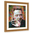 thumbnail image 1 of Stephen Chambers 26x32 Gold Ornate Wood Framed With Double Matting Wall Art Titled - Walken, 1 of 6