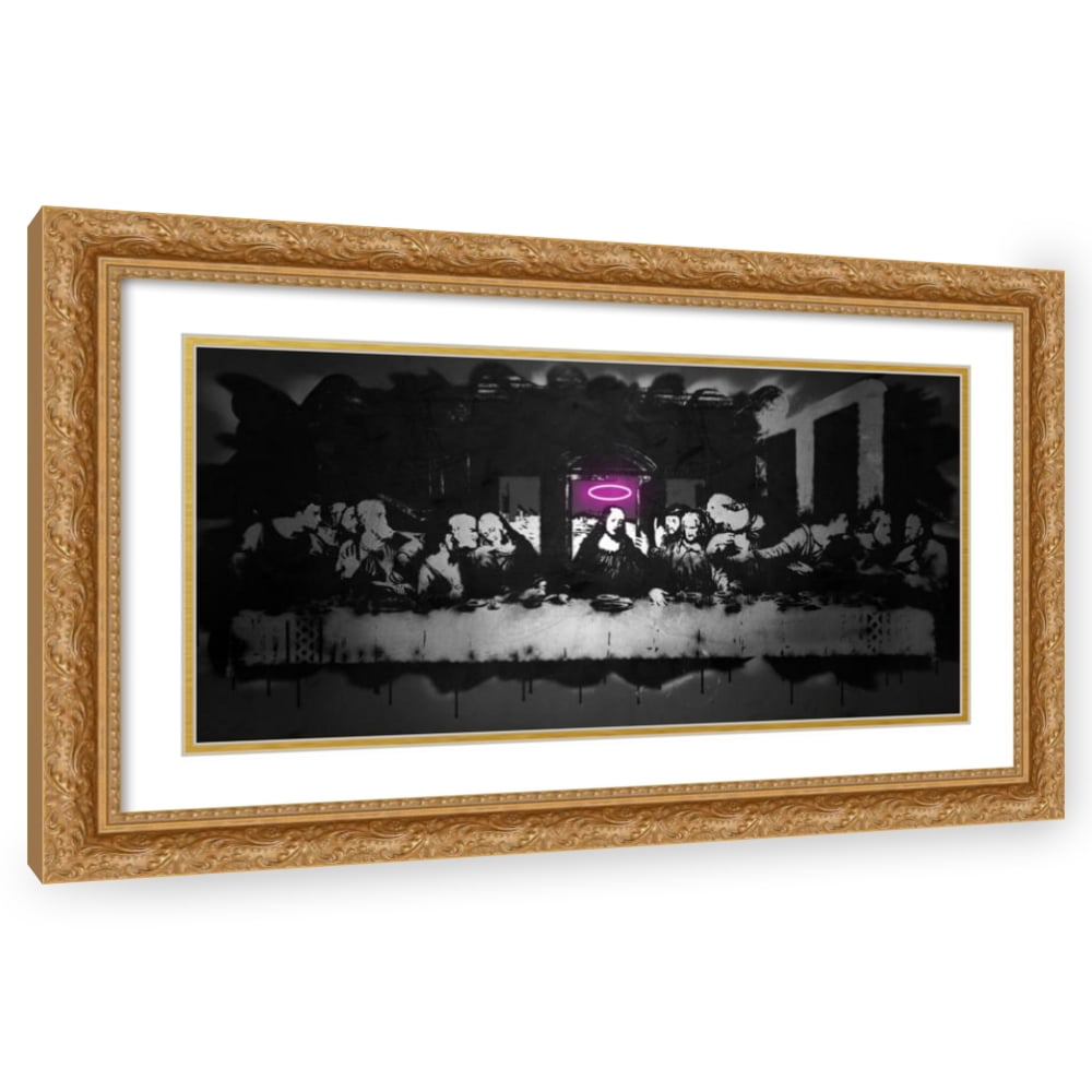 Stephen Chambers 32x18 Gold Ornate Wood Framed With Double Matting Wall ...