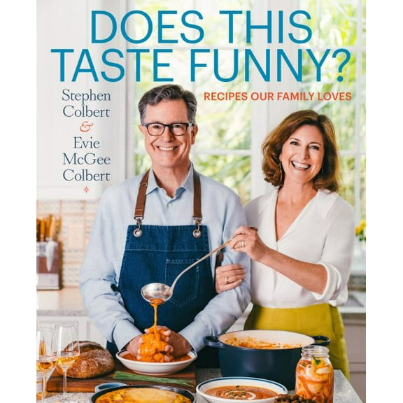 Pre-Owned Stephen Colbert: Does This Taste Funny?: Recipes Our Family Loves (Hardcover)