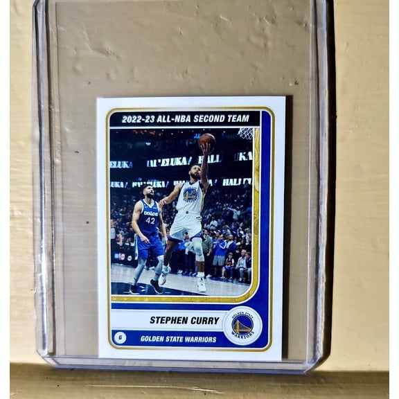 Stephen Curry 2023-24 Panini NBA Basketball #10 Sticker All-NBA 2nd team