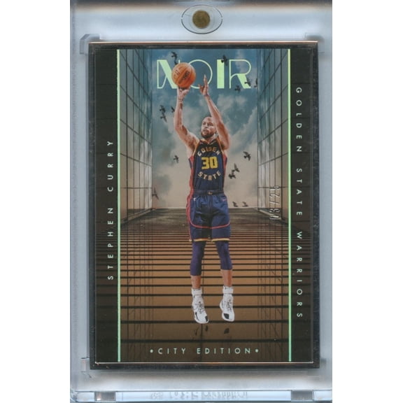 Stephen Curry 2024-25 NOIR City Edition Metal Golden State Warriors 3/25