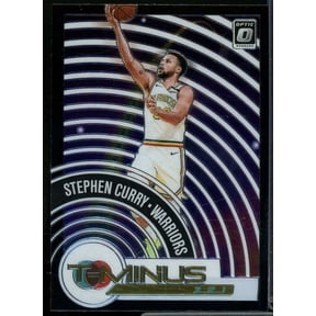 Stephen Curry Card 2020-21 Donruss Optic T-Minus 3 2 1 Purple #1