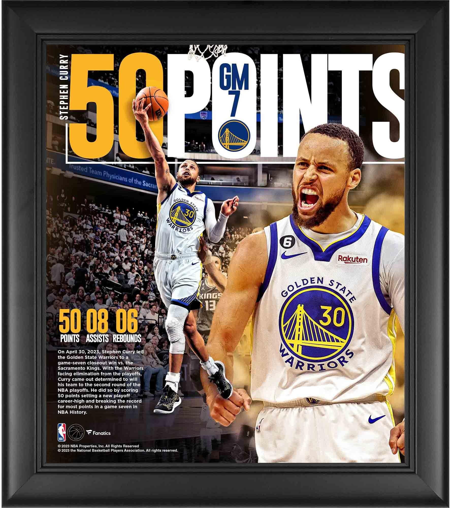 Stephen Curry Golden State Warriors Framed 15