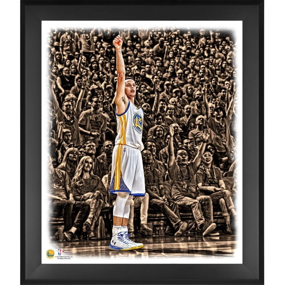 Stephen Curry Golden State Warriors Framed 20" x 24" Shooting In the Zone Photograph