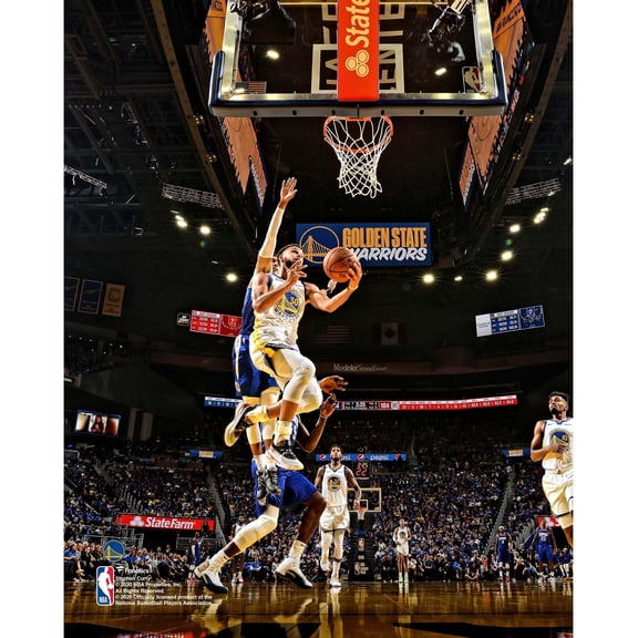 Stephen Curry Golden State Warriors Unsigned Layup Photograph
