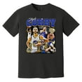 thumbnail image 1 of Stephen Curry Warriors 90s Vintage Basketball Fan Graphic Comfort Color T-Shirt, 1 of 4