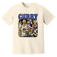 thumbnail image 1 of Stephen Curry Warriors 90s Vintage Basketball Fan Graphic Comfort Color T-Shirt, 1 of 4