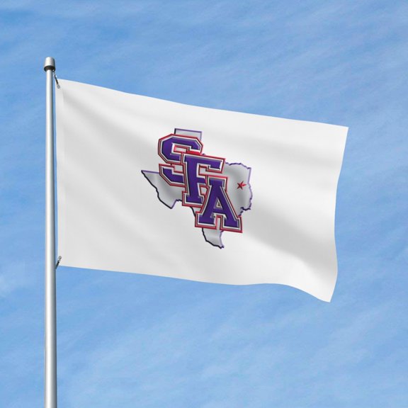Stephen F. Austin State University 3x5 Ft Flag Double Sided Indoor Outdoor Double Stitched Polyester Flag With 2 Grommets-Both Side Can Be Read