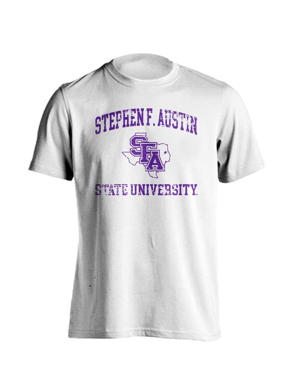 Stephen F. Austin State University Lumberjacks Distressed Retro Short Sleeve T-Shirt