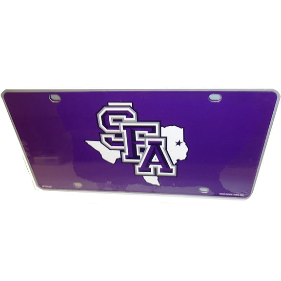 Stephen F Austin University Lumberjacks Metal Auto Tag License Plate, Alternate Design, 6x12 Inch