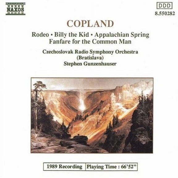 Stephen Gunzenhauser - Rodeo / Billy the Kid / Appalachian Spring - Music & Performance - CD