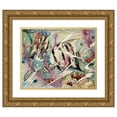 thumbnail image 1 of Stephen Haweis 14x12 Gold Ornate Wood Frame and Double Matted Museum Art Print Titled - Atlantic Spadefish (1929-1932), 1 of 4
